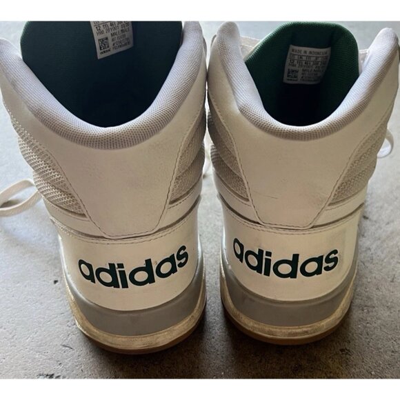 Adidas Neo Entrap Mid 'White Collegiate Green' II Shoes Men's Size 12 EG4308 - Picture 11 of 15